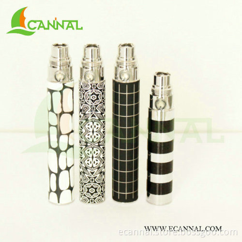 2013 Colorful Passthrough EGO Embossed E Cigarette Battery